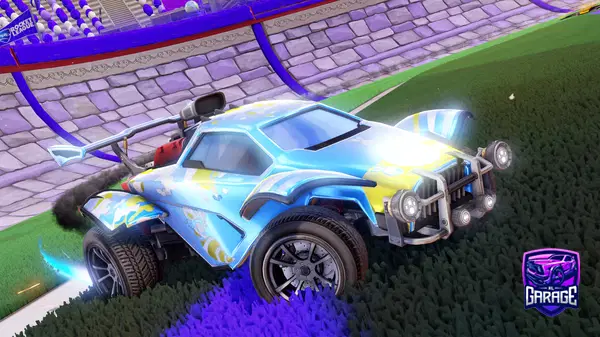 A Rocket League car design from DeiimosRL