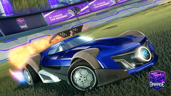 A Rocket League car design from CarGuy1555