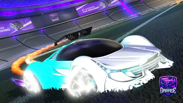 A Rocket League car design from SilkyThrush1