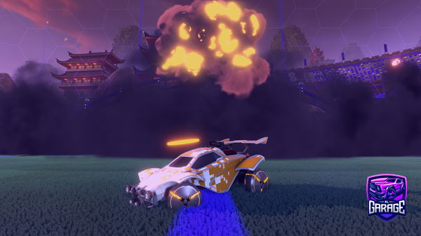 A Rocket League car design from Hypergraff