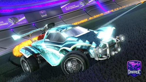 A Rocket League car design from echoXvz