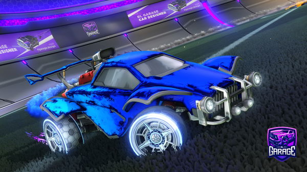 A Rocket League car design from Honzik67ska