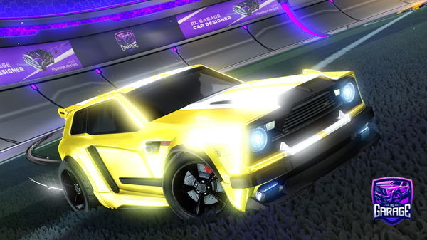 A Rocket League car design from RiskySixer