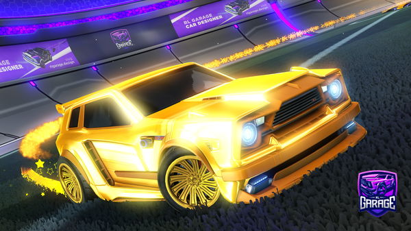 A Rocket League car design from benenefr