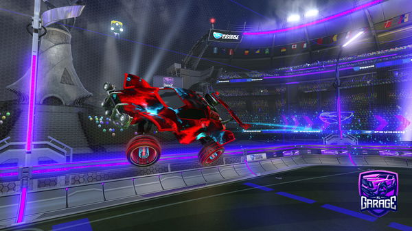 A Rocket League car design from Haunted2393