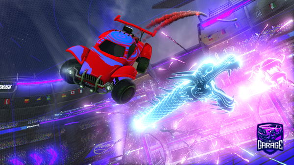 A Rocket League car design from YtheFryz