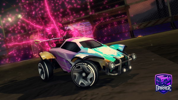A Rocket League car design from luquetadeus