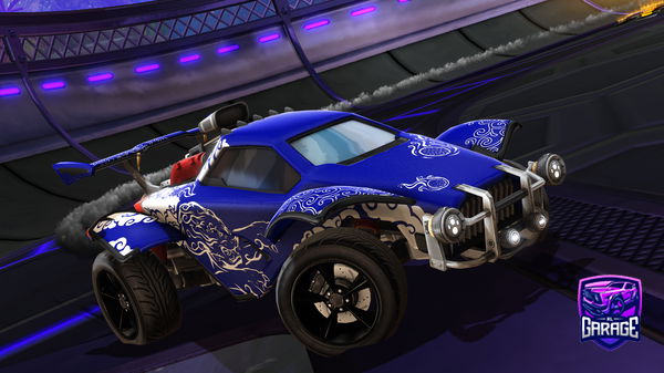 A Rocket League car design from noahokf094