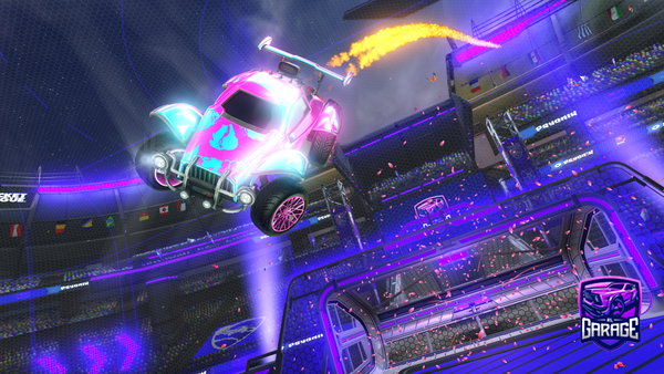 A Rocket League car design from benahaaks