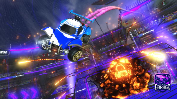 A Rocket League car design from mc-Jona