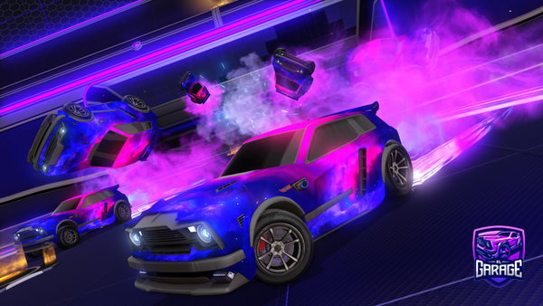 A Rocket League car design from Ivolob