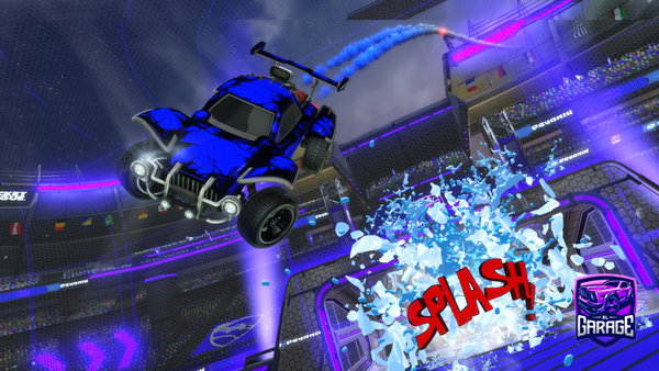 A Rocket League car design from IPA_4nToNyXonps4