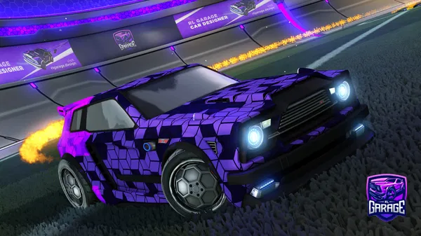 A Rocket League car design from Outburst