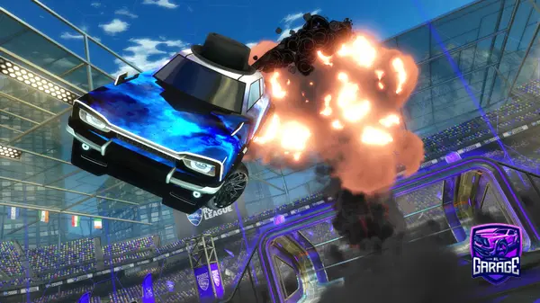 A Rocket League car design from Nukedjack