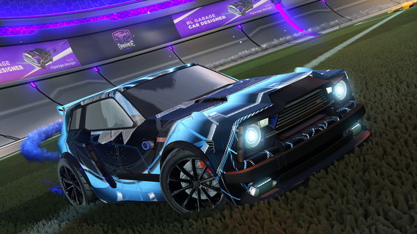 A Rocket League car design from J3LTE