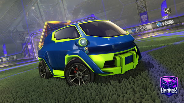 A Rocket League car design from Tinoo0