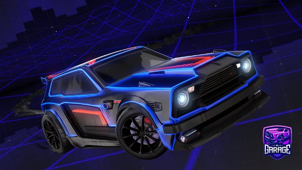 A Rocket League car design from Tiny_Trouble88
