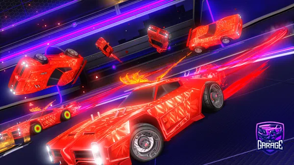 A Rocket League car design from Darkgamer23256