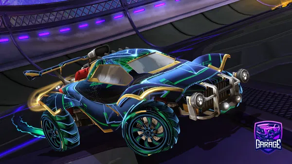 A Rocket League car design from SuperMommy