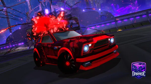 A Rocket League car design from RambitoL