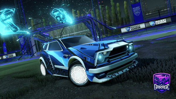 A Rocket League car design from CreditsNotFound