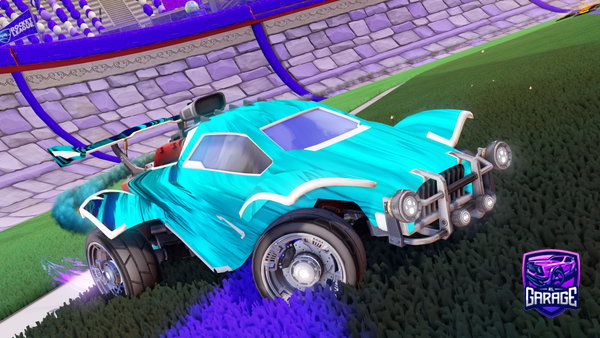 A Rocket League car design from x8r