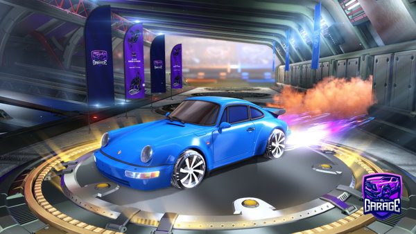 A Rocket League car design from ElPititumaxiom
