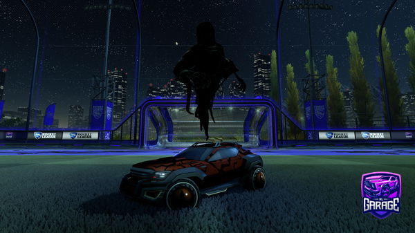 A Rocket League car design from HVLLXW