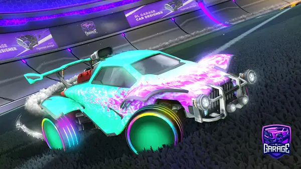 A Rocket League car design from SCSTANDUP