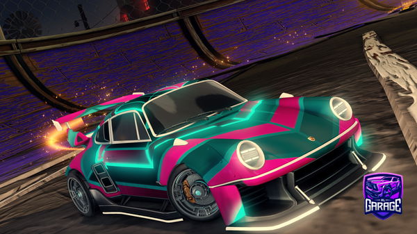 A Rocket League car design from Space-3