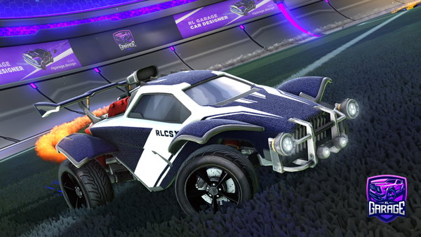 A Rocket League car design from J0M09O7