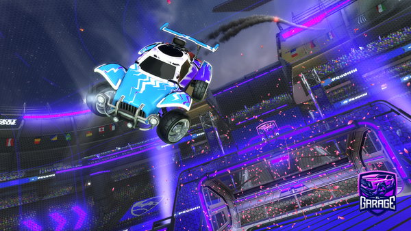 A Rocket League car design from Mab-11