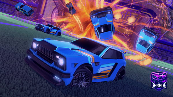 A Rocket League car design from JxshJW