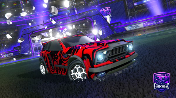 A Rocket League car design from qwizzlylol