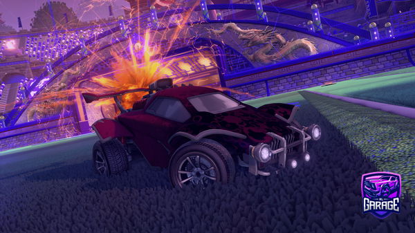 A Rocket League car design from luigi853