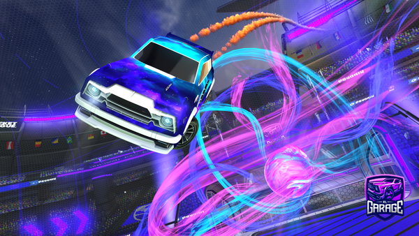 A Rocket League car design from IAmPro250