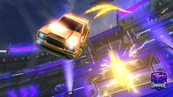 A Rocket League car design from srt_micael