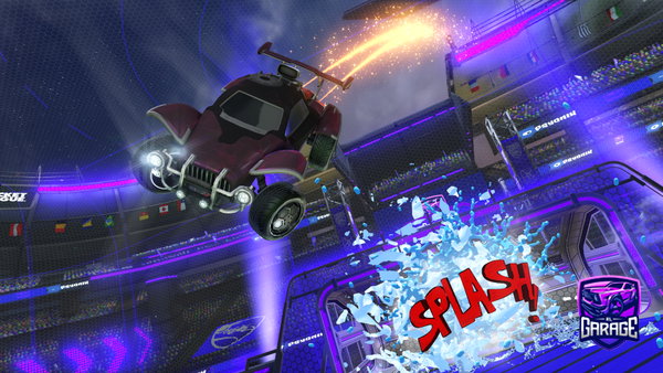 A Rocket League car design from MrMiko