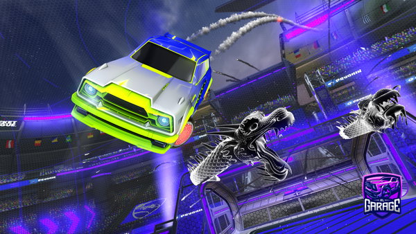 A Rocket League car design from Bluebaybibteen