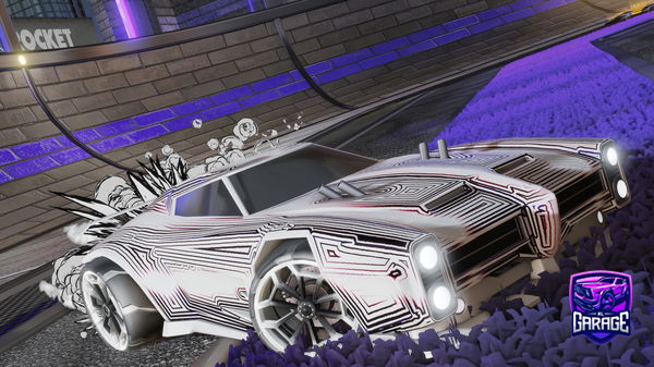 A Rocket League car design from BATTLE_Monkey20