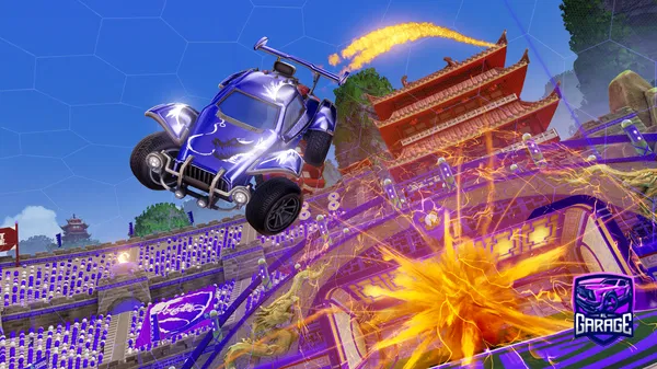 A Rocket League car design from akosheyy