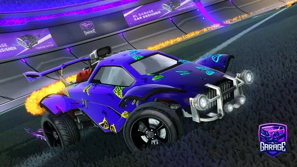 A Rocket League car design from Terrestrialgaming