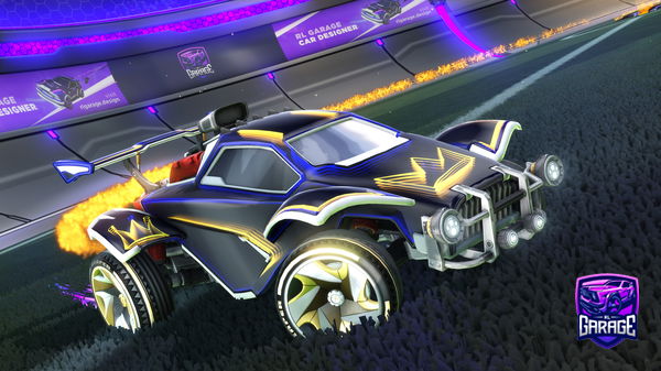 A Rocket League car design from RL_FRDv