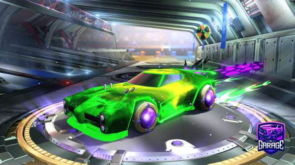 A Rocket League car design from MushyRabobo