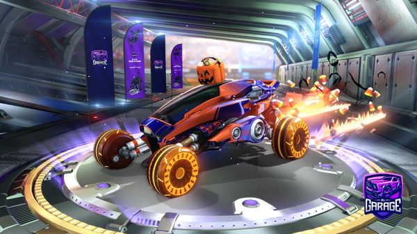A Rocket League car design from ultimategamer08