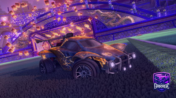 A Rocket League car design from agent_c23