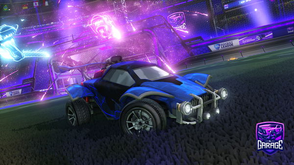 A Rocket League car design from caderade90