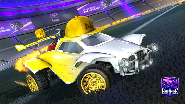 A Rocket League car design from Jrana__frog