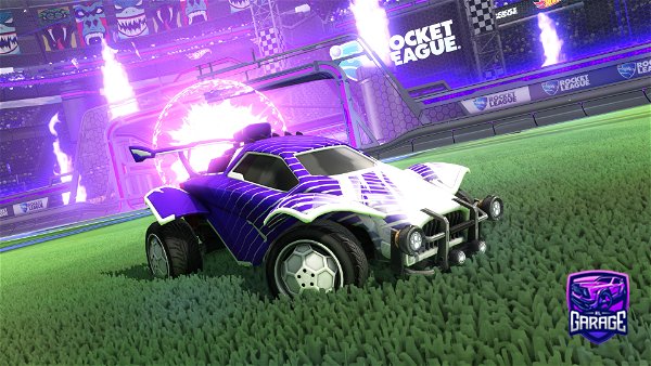 A Rocket League car design from BloodedHound