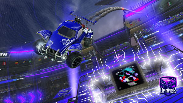 A Rocket League car design from Rezquiem